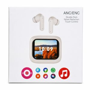 Audífonos Inalámbricos Bluetooth con Pantalla Táctil Inteligente